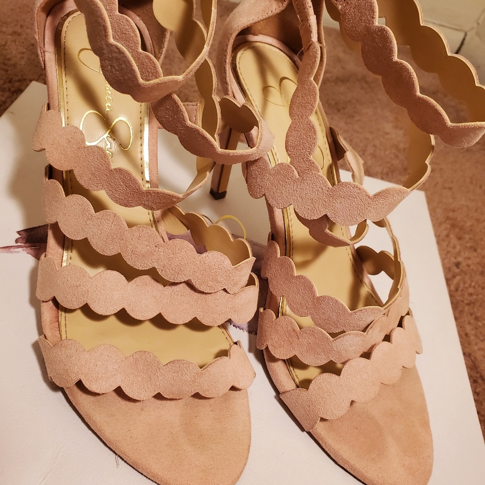 Jessica Simpson suede sandals